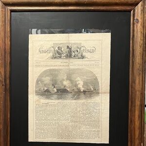 Vintage 1862 newspaper article from Childs newspaper